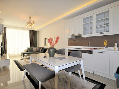 Апартаменты 1+1 на первой береговой линии в районе Кестель