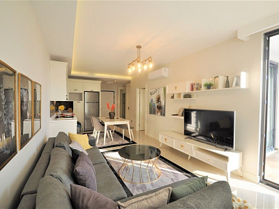 Апартаменты 1+1 на первой береговой линии в районе Кестель