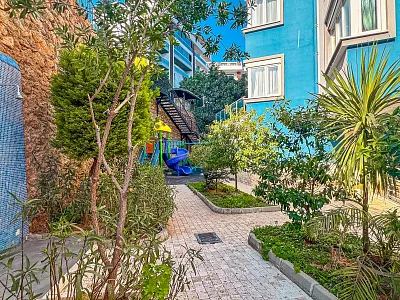 Квартира планировкой 1+1 в районе Тосмур Аланья