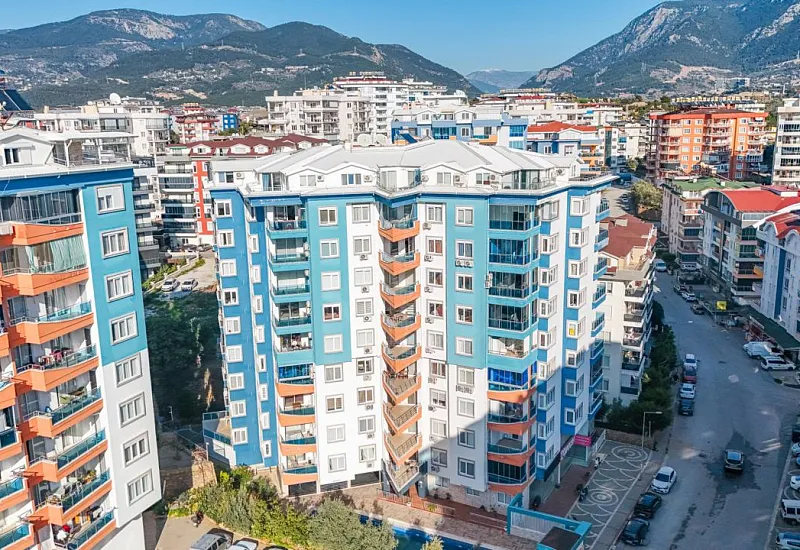 Квартира планировкой 1+1 в районе Тосмур Аланья